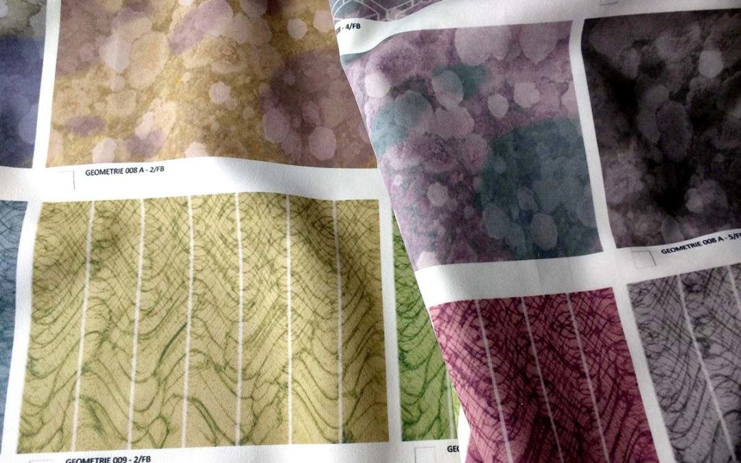 I VELLUTI E LE MICROFIBRE STAMPATE DI ELLITTICA.
